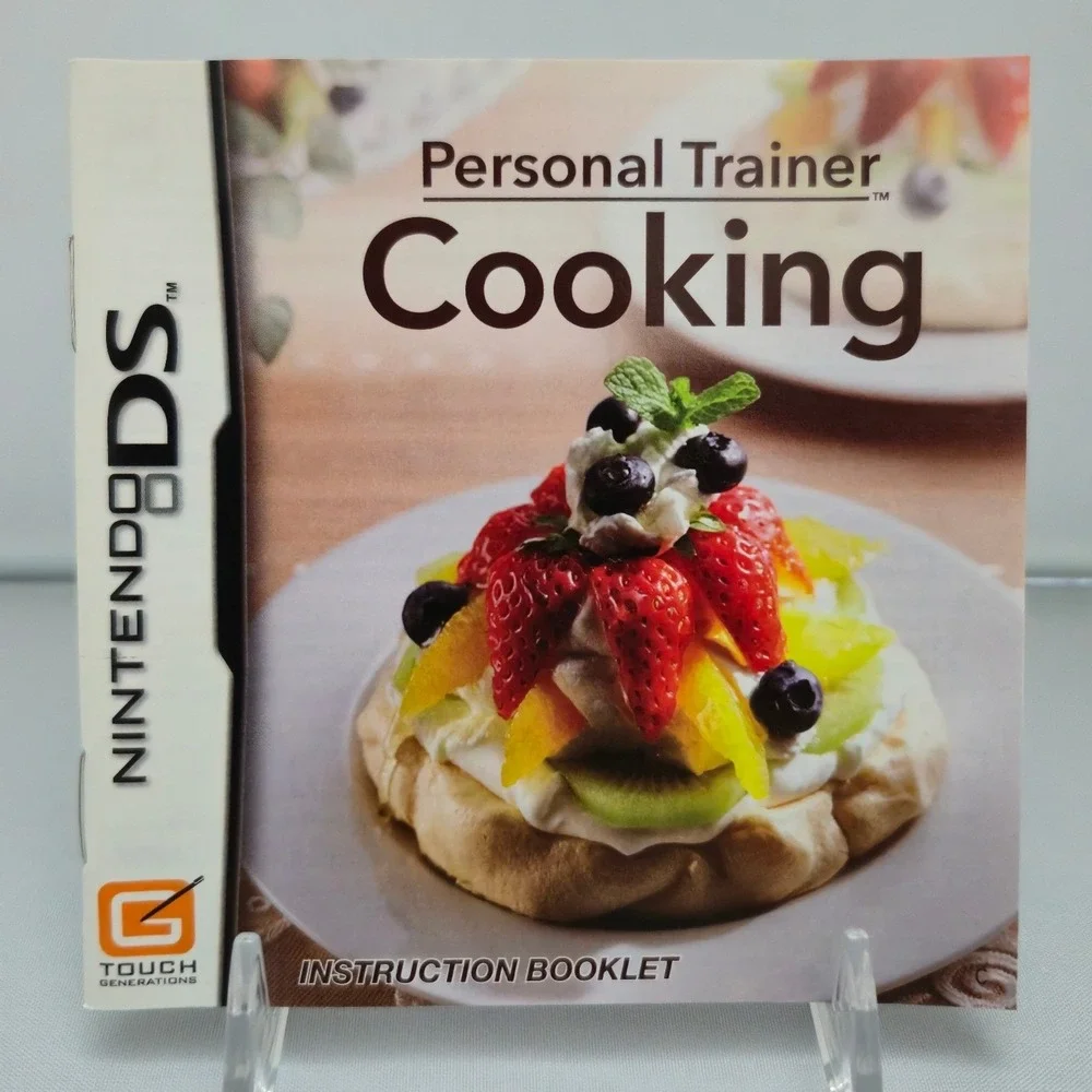 Personal Trainer Cooking Nintendo DS‎ - Complete CIB W/ Manual Tested Very Clean